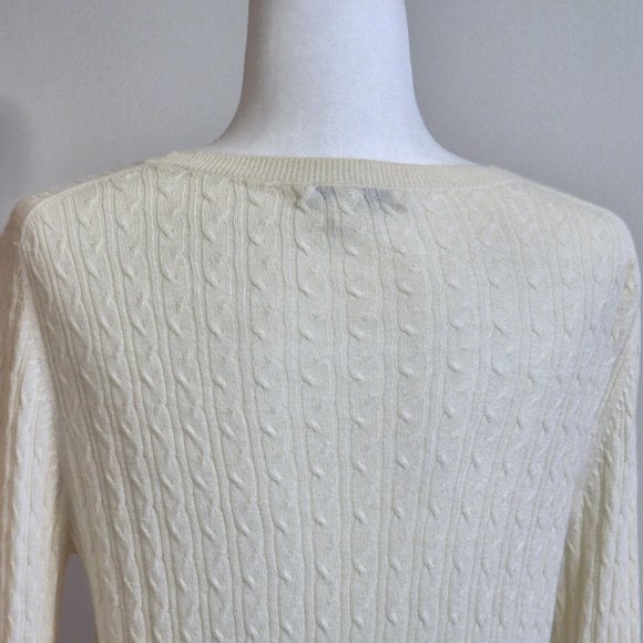 4/$20 Banana Republic Cable Knit Sweater - Picture 9 of 9
